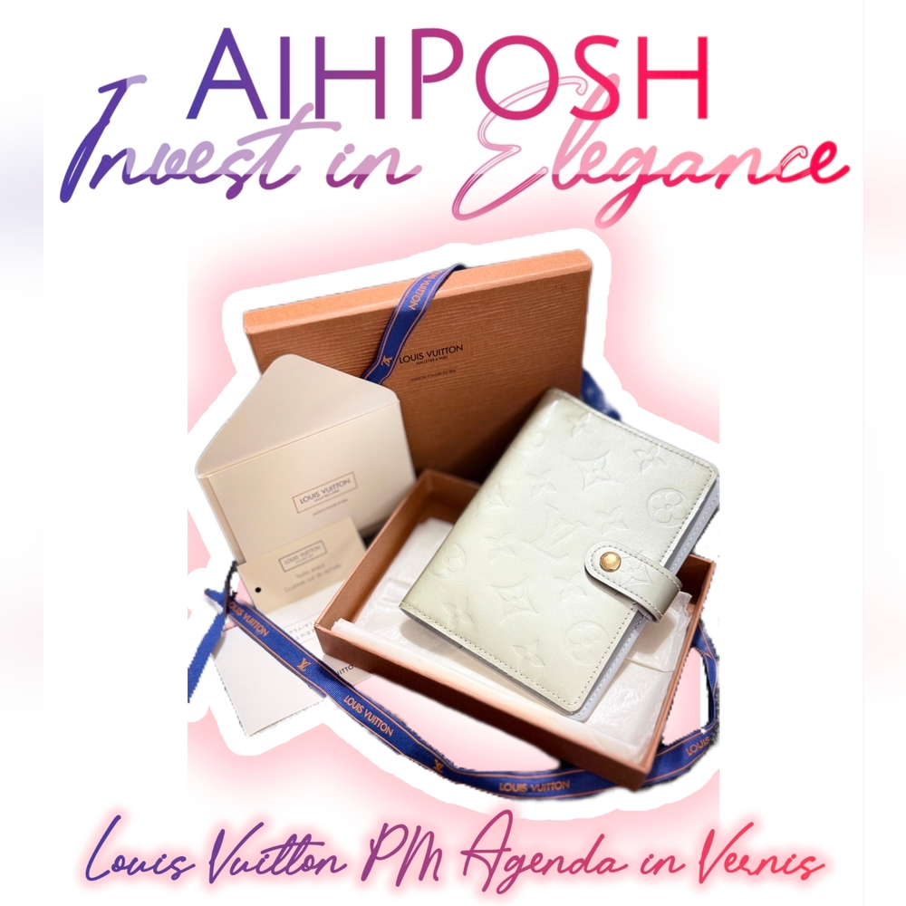 ✅️ SOLD ✅️ Louis Vuitton PM Agenda in Vernis (KW01)